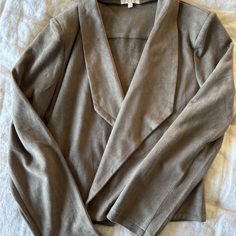 TCEC Women's Taupe Blazer